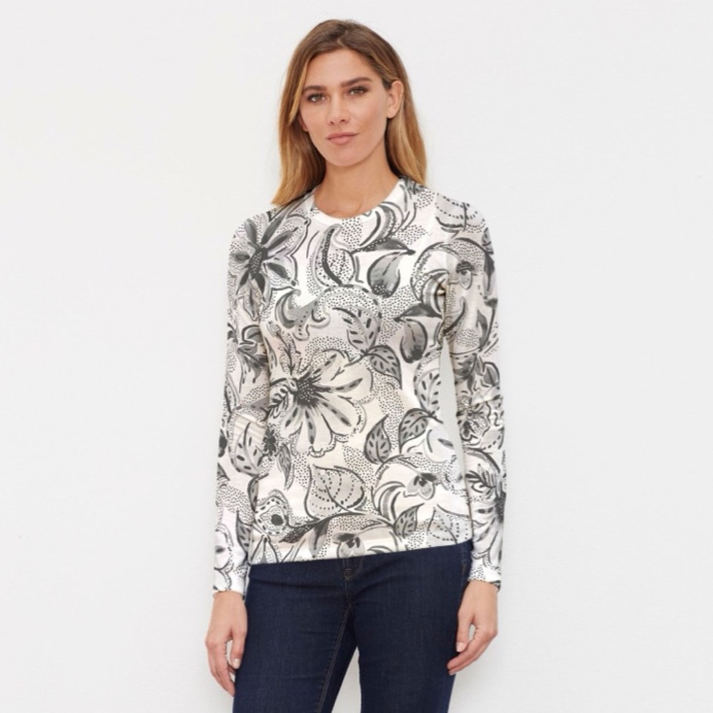 Whimsy Rose Butter-knit long sleeve top